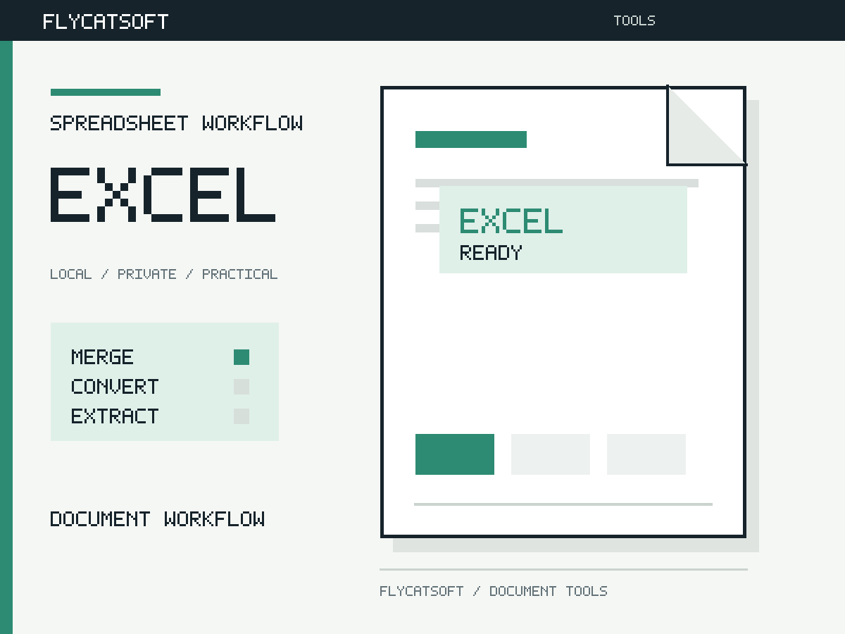 Excel 合并工具产品封面